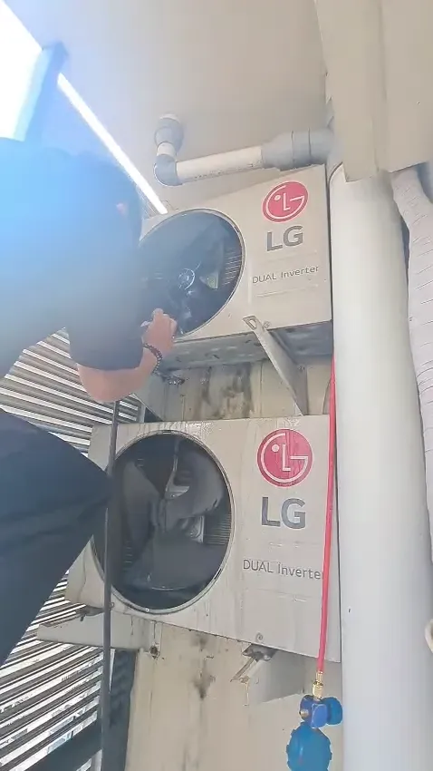 Servis AC LG Dual Inverter